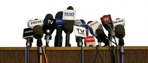 television interview