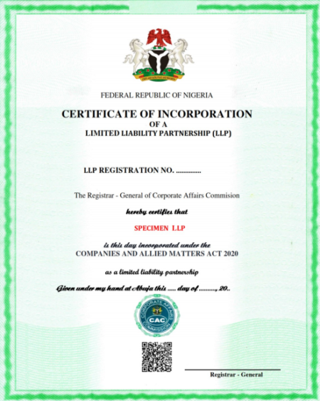 Limited Liability Partnership Company Registration