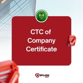 CTC of Company Certificate
