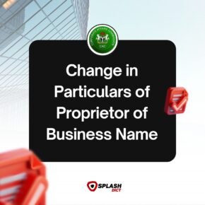 Correction of Proprietor/Partner(s) Information