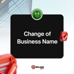 change in Name of Business Name