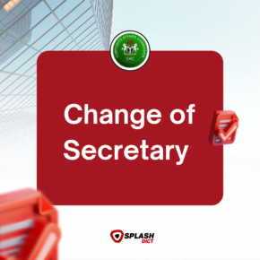 Change of Secretary (Company)