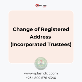 Change of Registered Address (Incorporated Trustees)