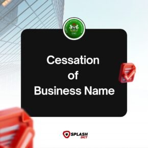 Cessation of Business Name