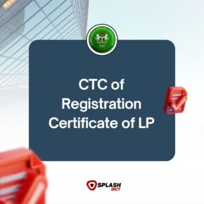CTC of Registration Certificate of LP