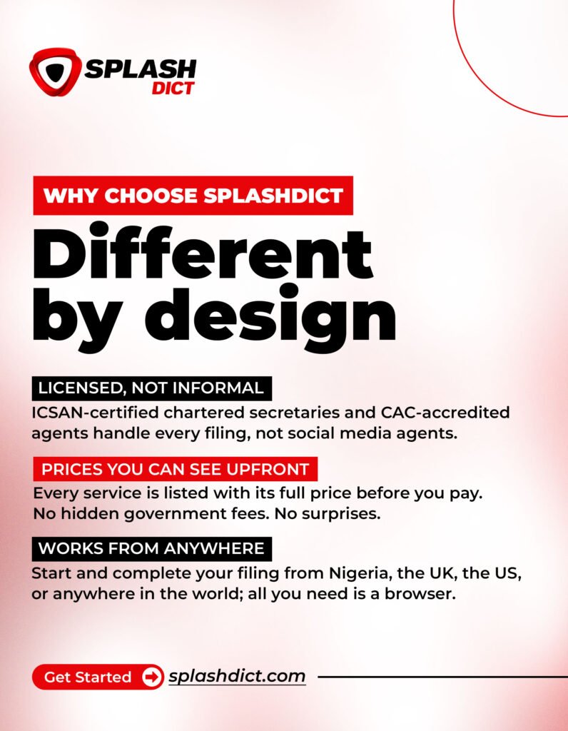 Why Nigerian businesses choose SplashDict for CAC compliance