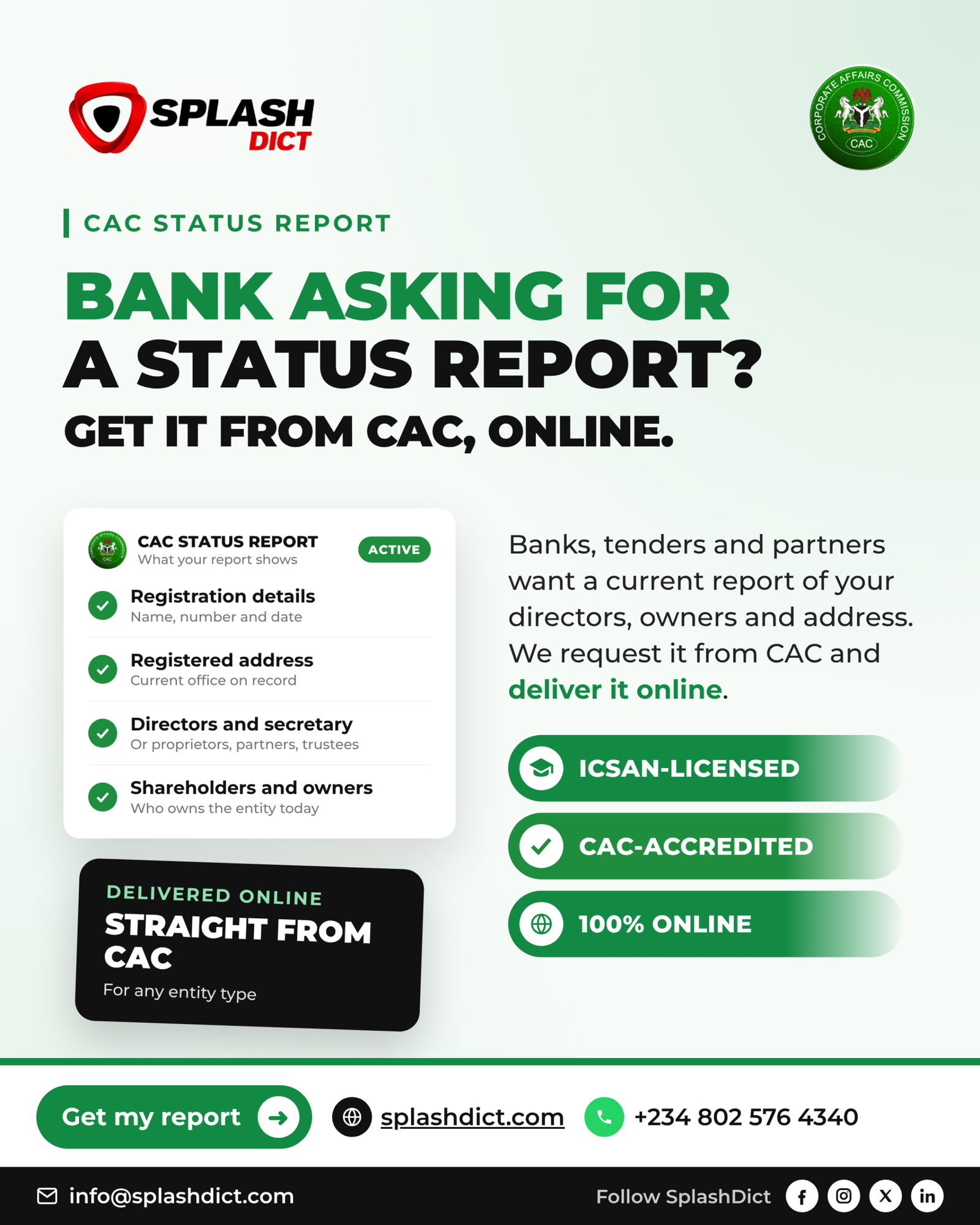 Request CAC Status Report 1 Request Your Official CAC Status Report Instantly