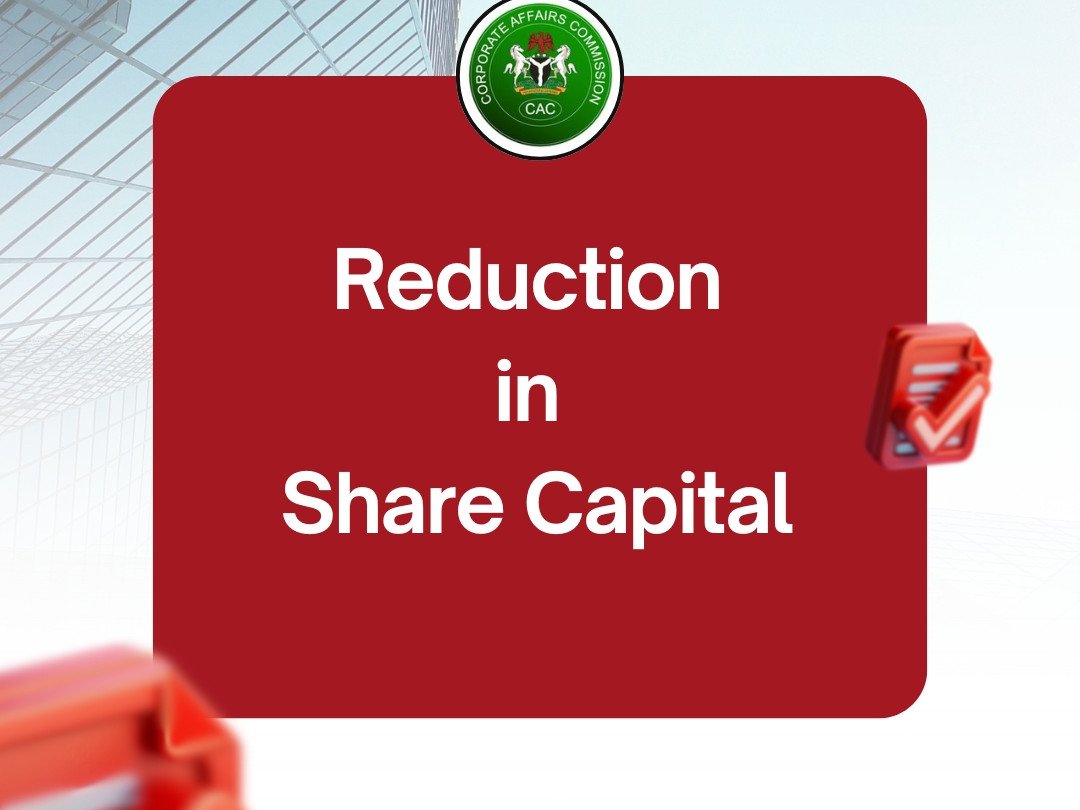 File CAC Capital and Shares Changes 3 Reduction in Share Capital