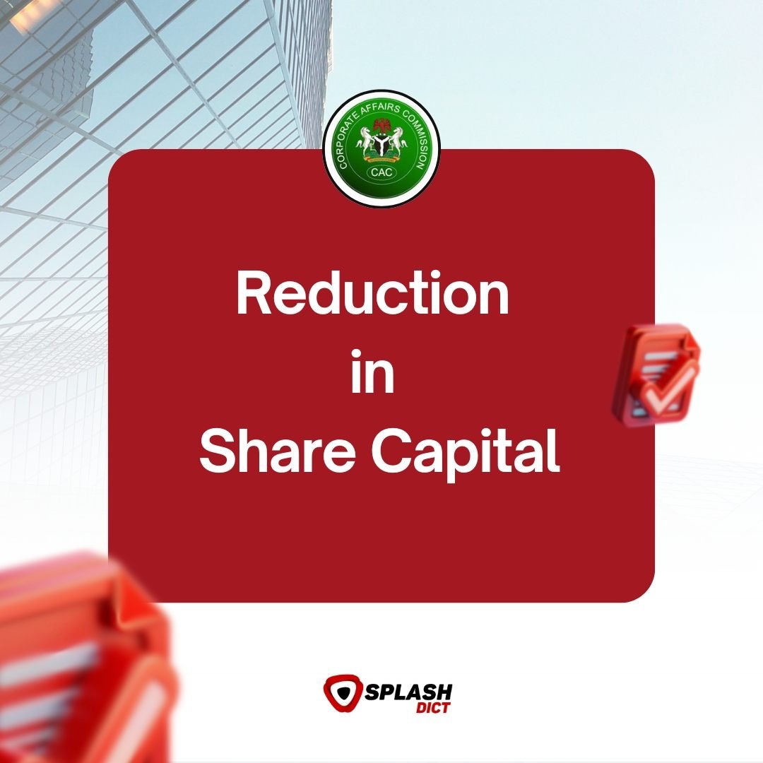 Reduction in Share Capital