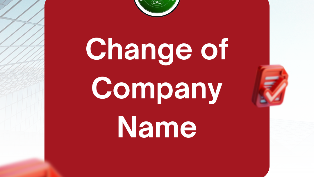 Change of Company Name