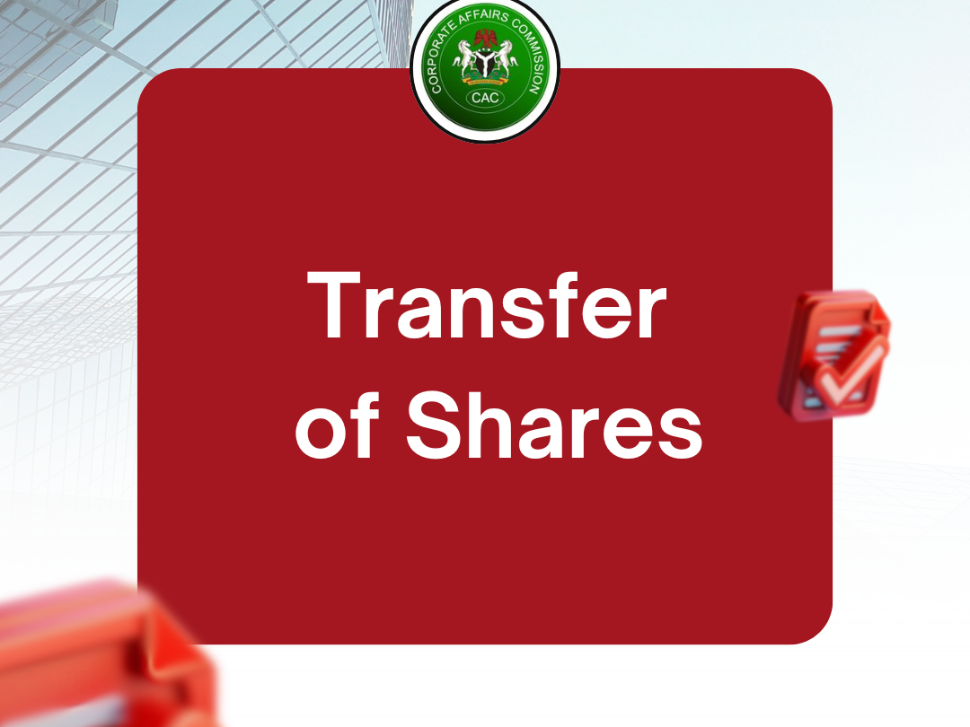 File CAC Capital and Shares Changes 5 Transfer of Shares