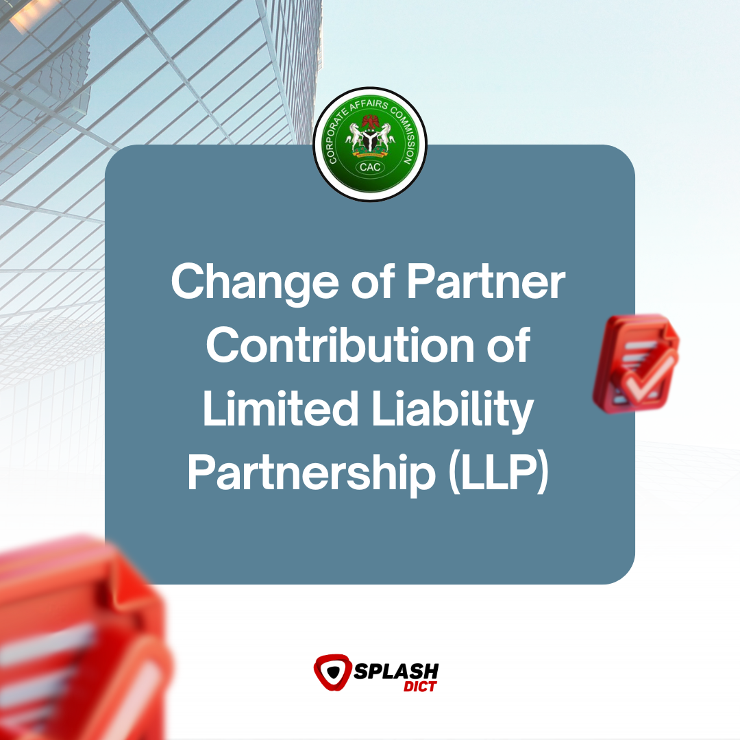Change of Partner Contribution of Limited Liability Partnership (LLP)