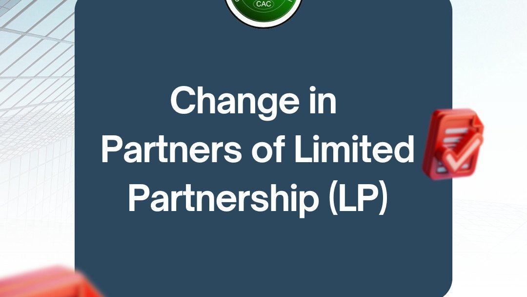 Change in Partners of Limited Partnership (LP) Change in Partners of Limited Partnership (LP)