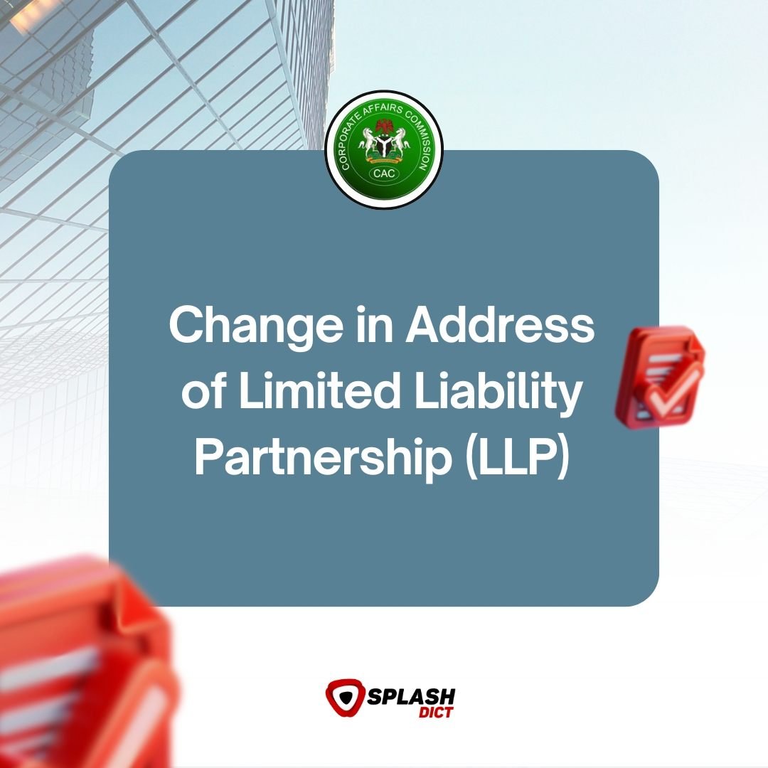 Change in Address of Limited Liability Partnership (LLP)