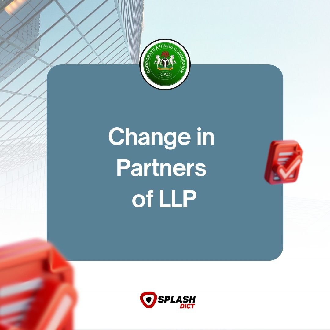 Change in Partners of LLP