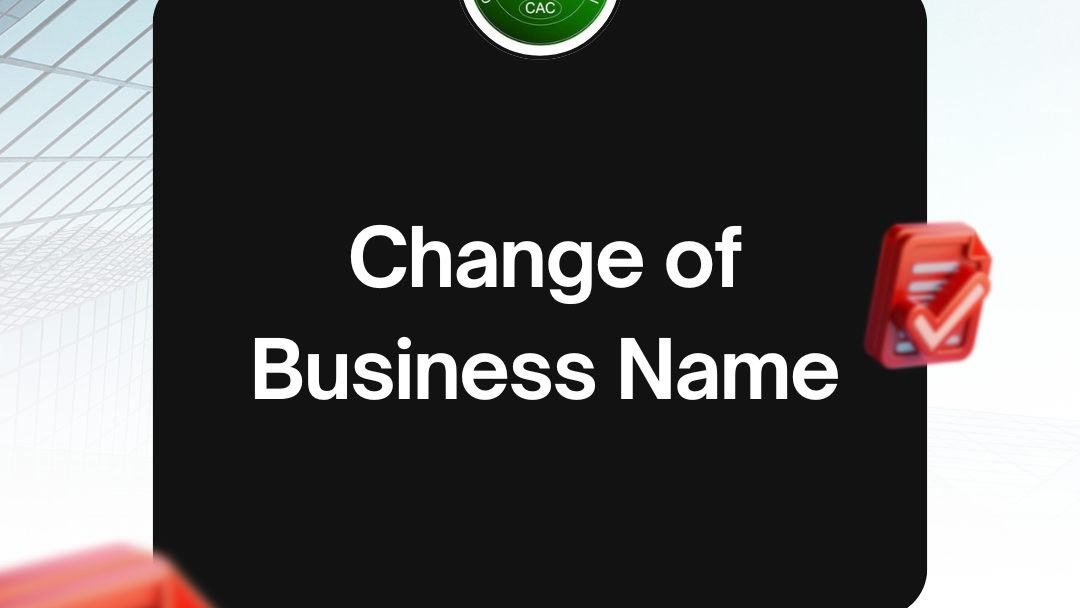 Filing Notice of Change of Business Name