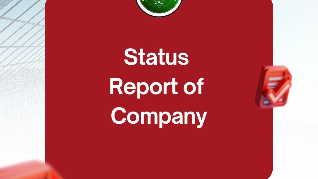 Request a Certified Status Report for Your Company with CAC Request a Certified Status Report for Your Company with CAC