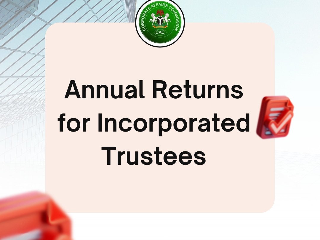 Filing Annual Returns (Incorporated Trustees)